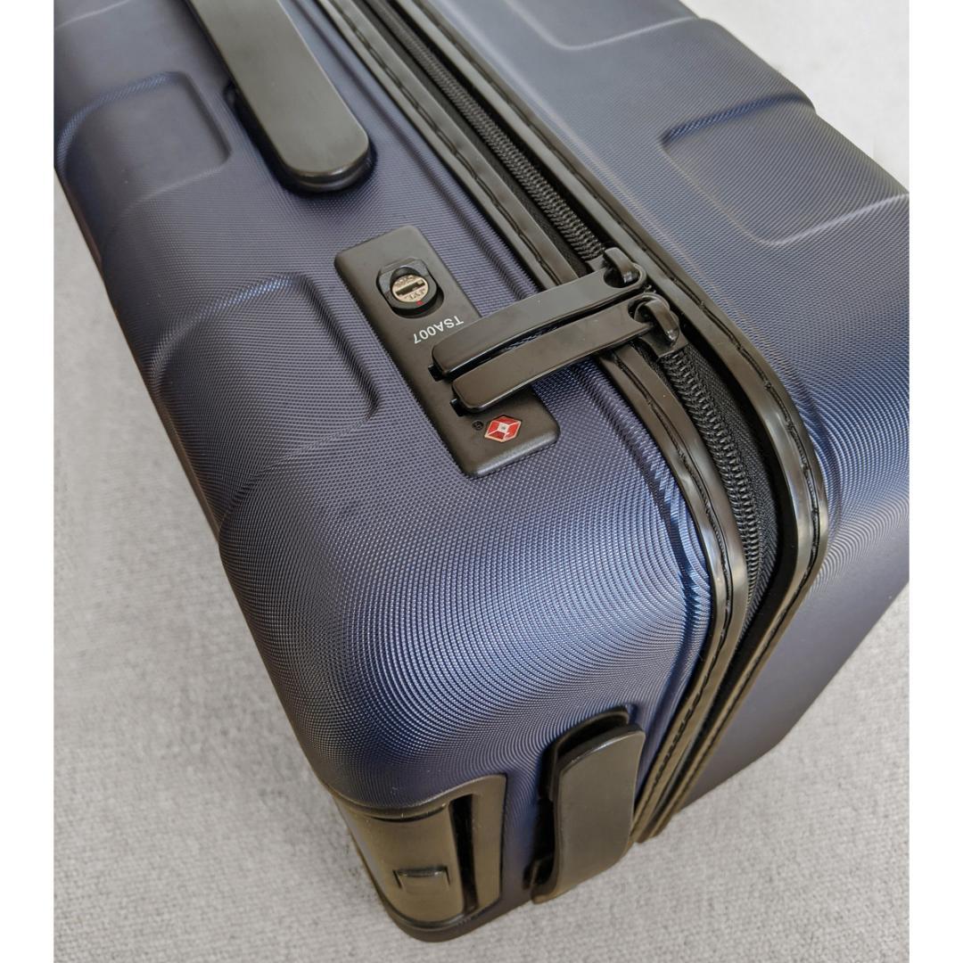 無印良品 MUJI　キャリーケース　スーツケース　33L　紺系　G6AA061