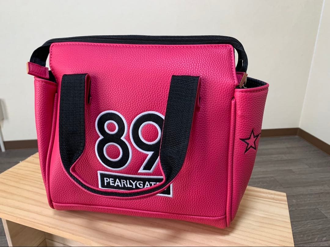 PEARLY GATES パーリーゲイツ　カートバック　新品タグ付　ピンク