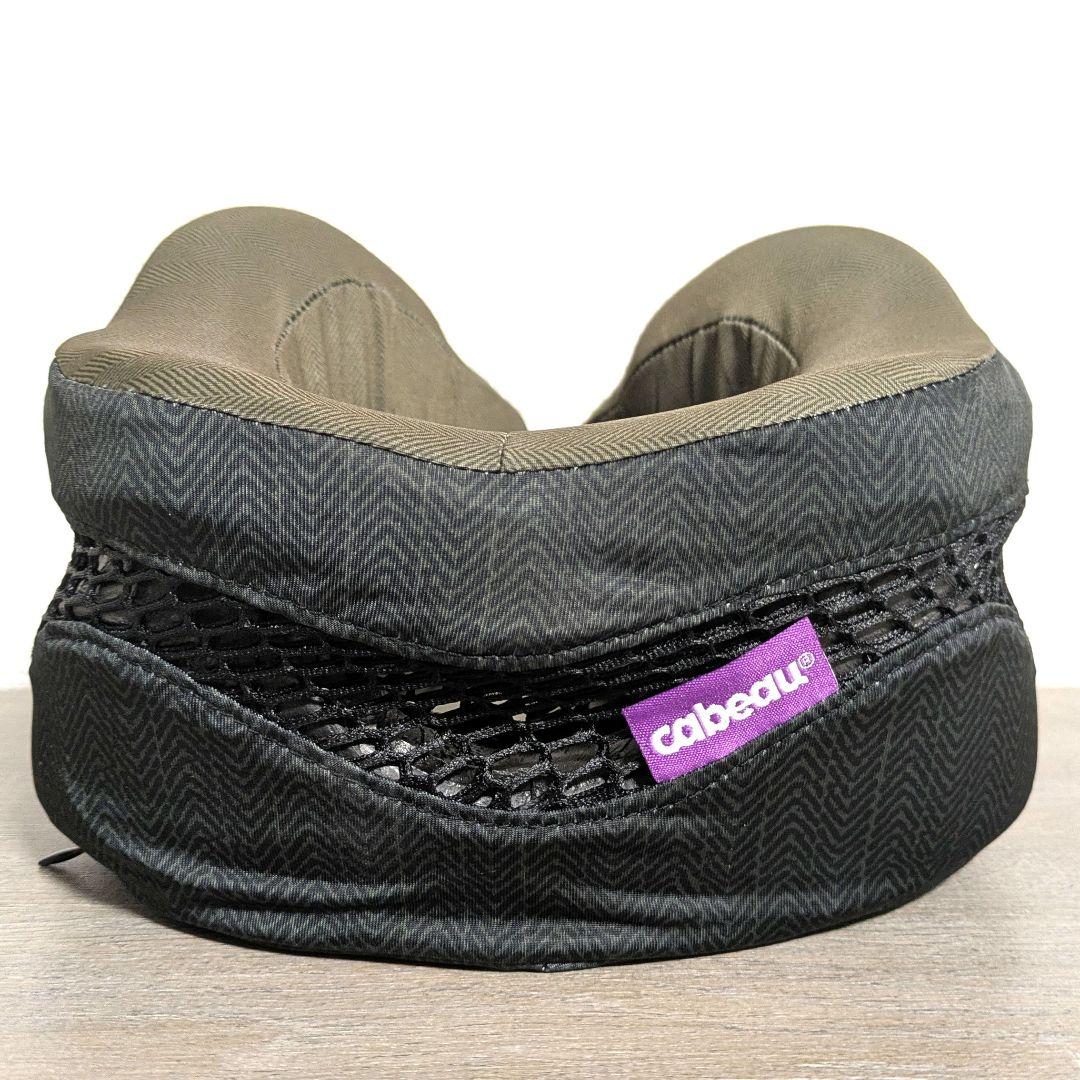 cabeau★カブー★エボリューションクール★ネックピロー★グレーブラック★