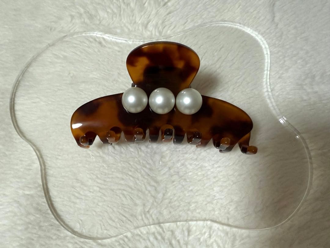 アレクサンドルドゥパリ エカイユ Mクリップ パール