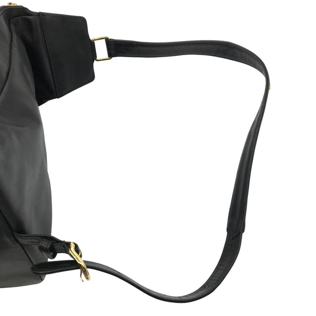 【美品】ヴェルサーチ サンバースト ショルダーバッグ ボディバッグ レザー