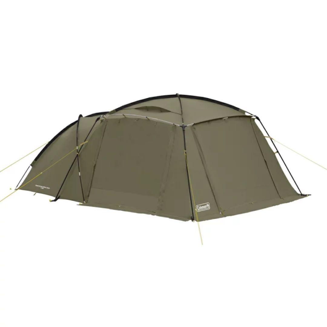 Coleman ラウンドスクリーン2ルームハウス(オリーブ)限定色