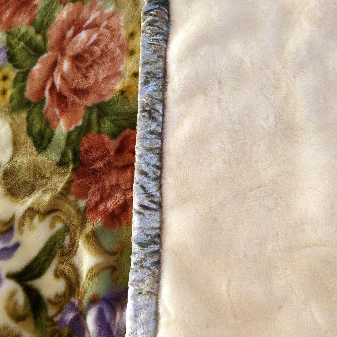 【専用です】毛布2枚　まとめ売り　西川の毛布 花柄 ２枚合わせ毛布