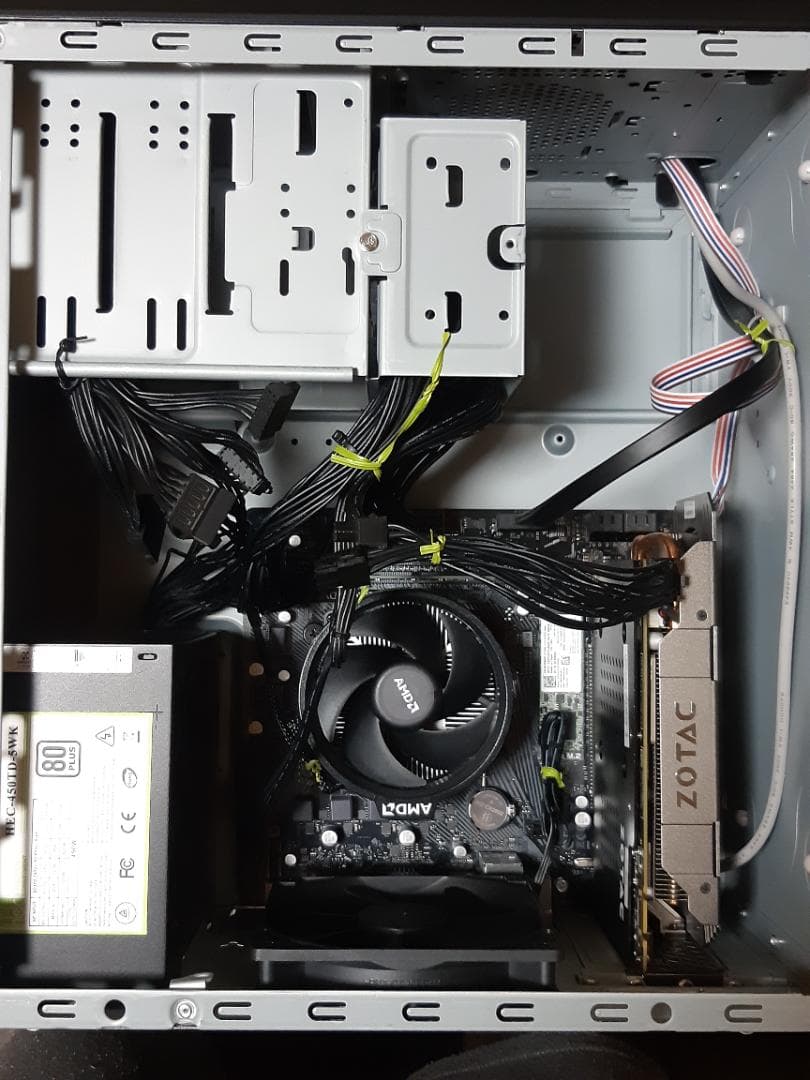 本日限定価格　自作PC　RYZEN3 4100・8GB・180GB・GTX960