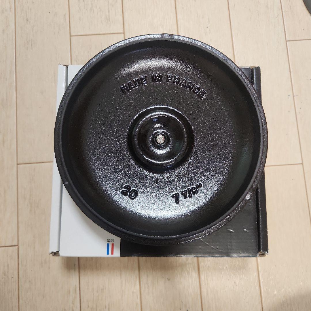 STAUB ホットプレート20cm グレー