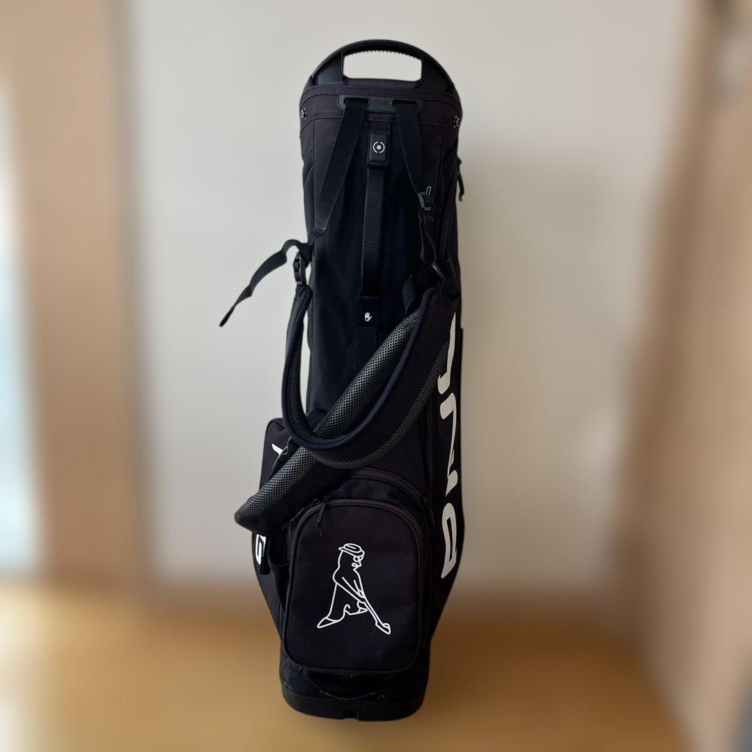 PING ゴルフバッグ 黒　スタンドキャディバック