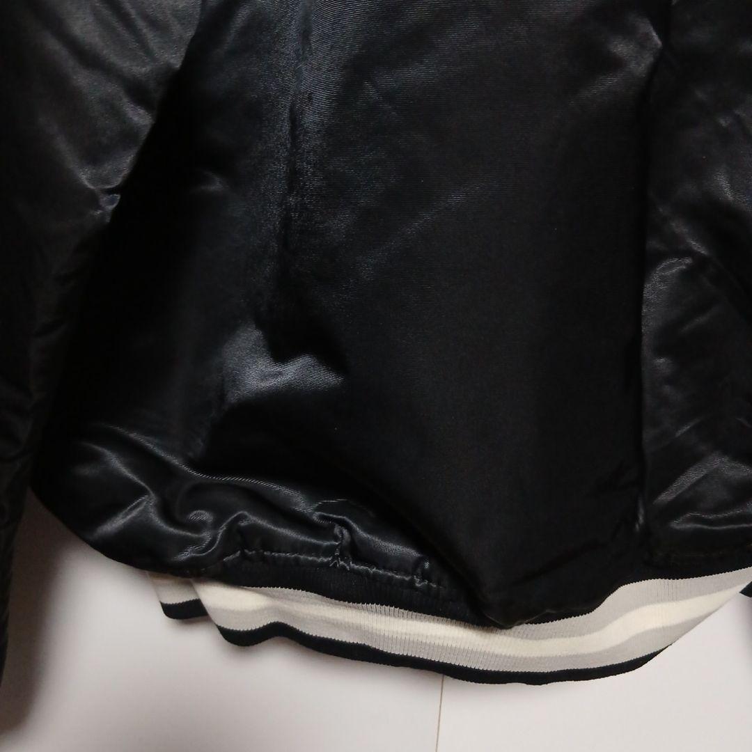 80s USA製 スターター　 スタジャン MLB 黒　ブラック LC391