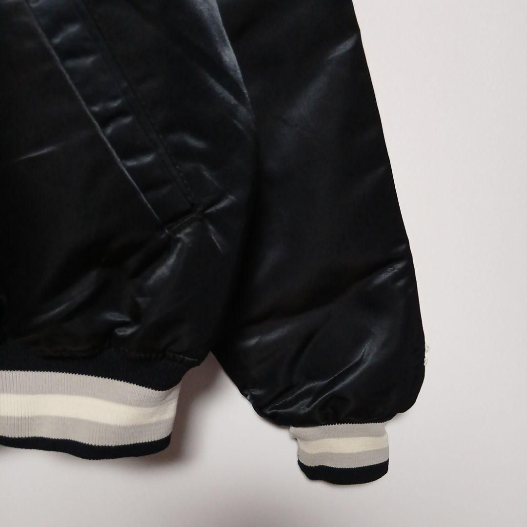 80s USA製 スターター　 スタジャン MLB 黒　ブラック LC391