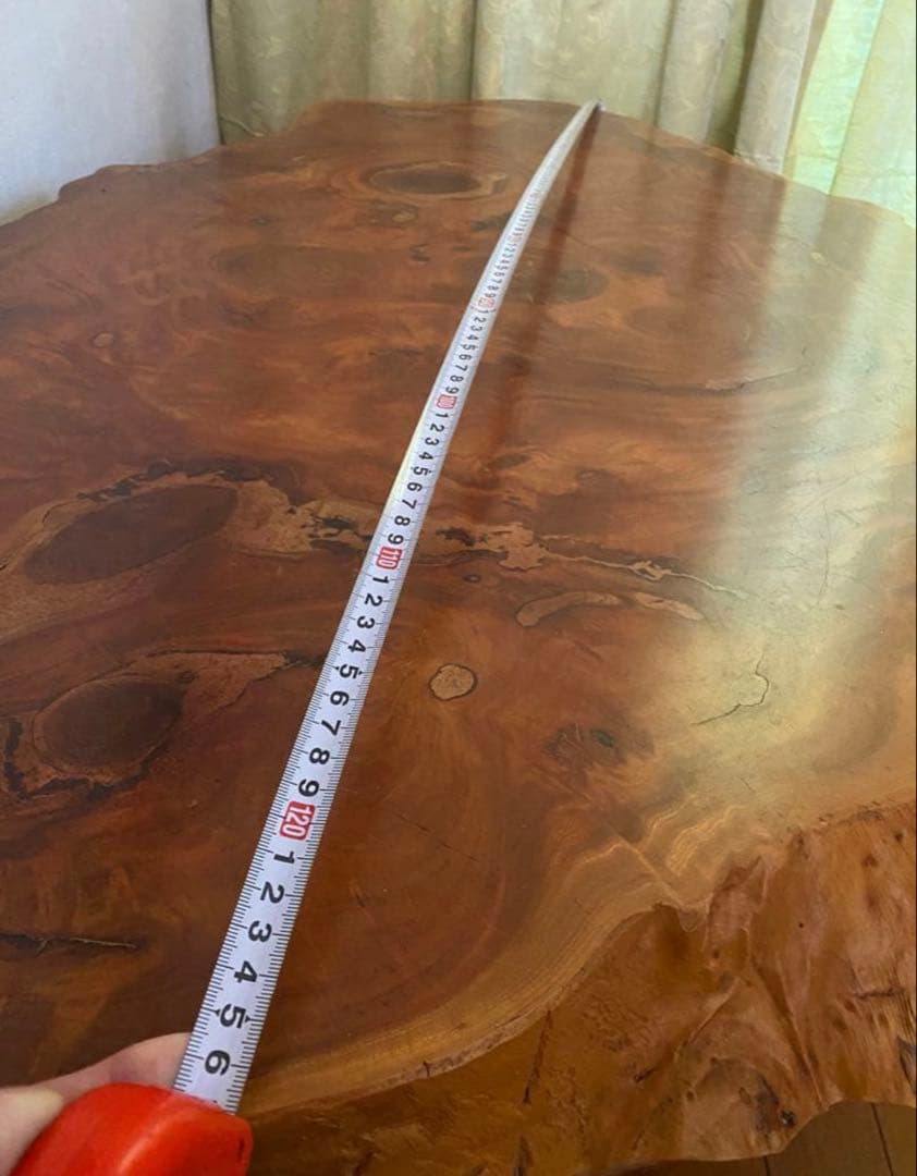 高級 一枚板 天然木 テーブル