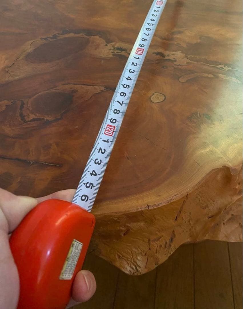 高級 一枚板 天然木 テーブル