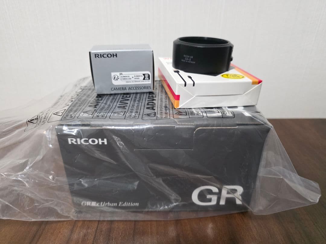 [最終値下げ]RICOH GR IIIx Urban Edition 保証書付き