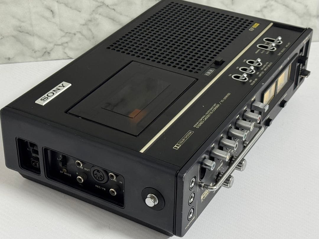 ソニーカセットデッキTC-2890SD デンスケ　動作品