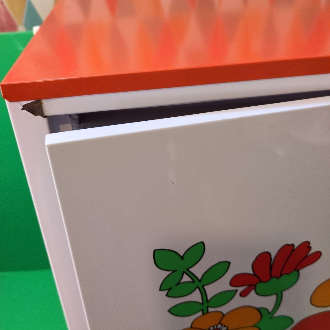 昭和レトロ　食品蚊帳　収納庫　スチール　Vintage　古道具