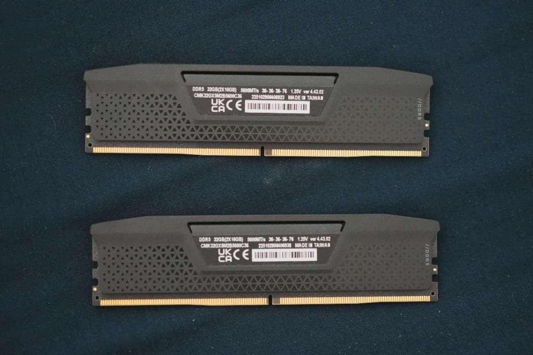 Corsair DDR5 5600MHz 32GB (16GB×2)