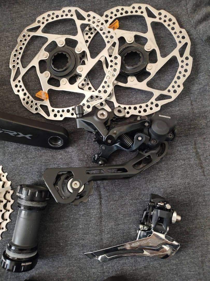 新古品 GRX400 GRX600 10S 8点ミックス コンポセット　シマノ