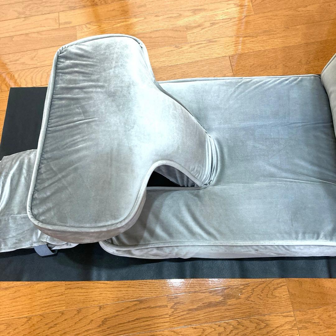 ニトリ　ゲーミング座椅子2 グレー（専用カバー付）※写真追加※