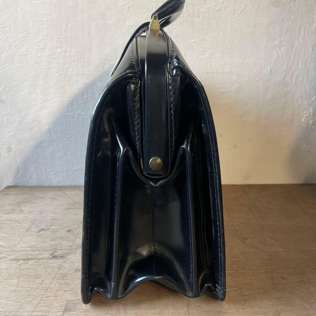 希少 PAPWORTH パップワース 本革 ダレスバッグ ビジネスバッグ鍵付き