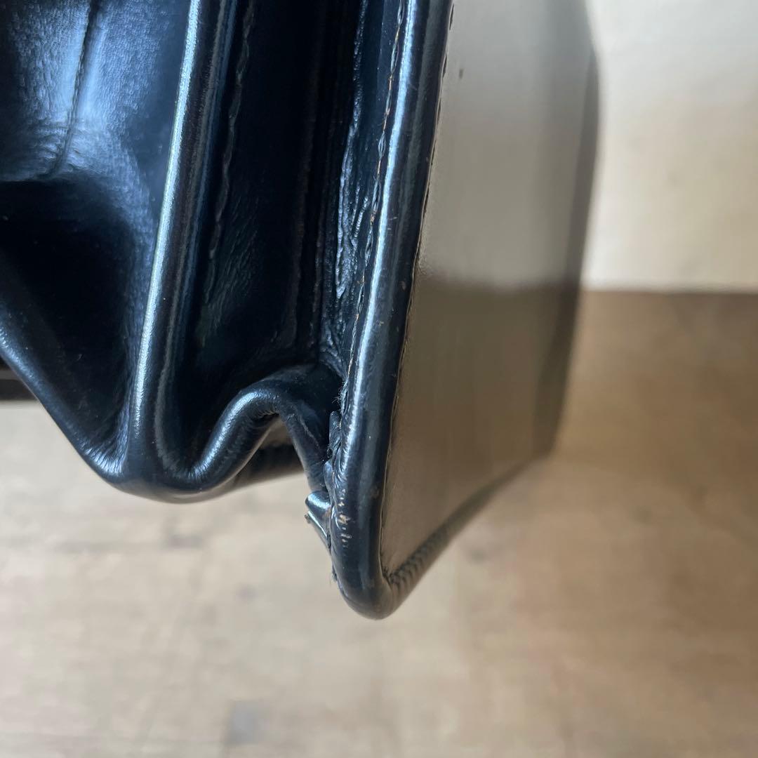 希少 PAPWORTH パップワース 本革 ダレスバッグ ビジネスバッグ鍵付き