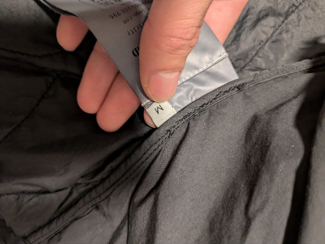 ストーンアイランド キルティング ナイロンジャケット　M