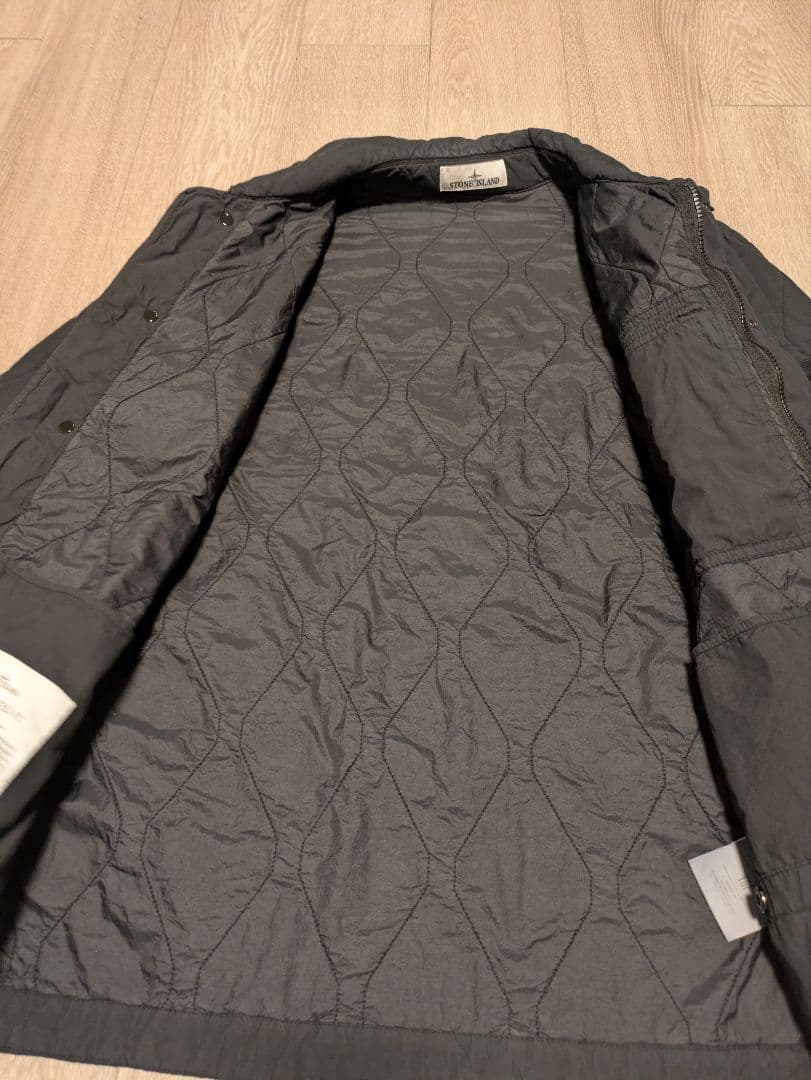 ストーンアイランド キルティング ナイロンジャケット　M