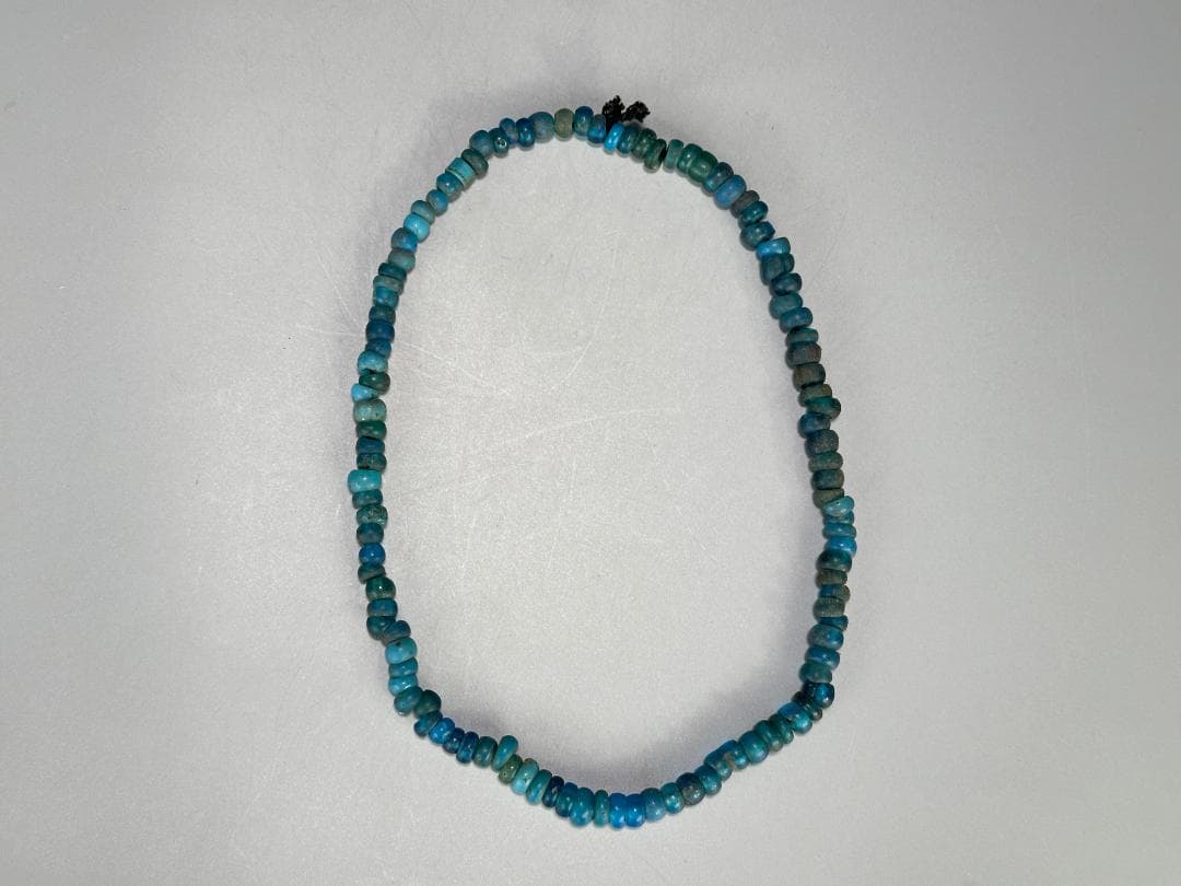 アイヌ美術　タマサイ　首飾り 念珠 アイヌ 時代品 とんぼ玉 ガラス玉