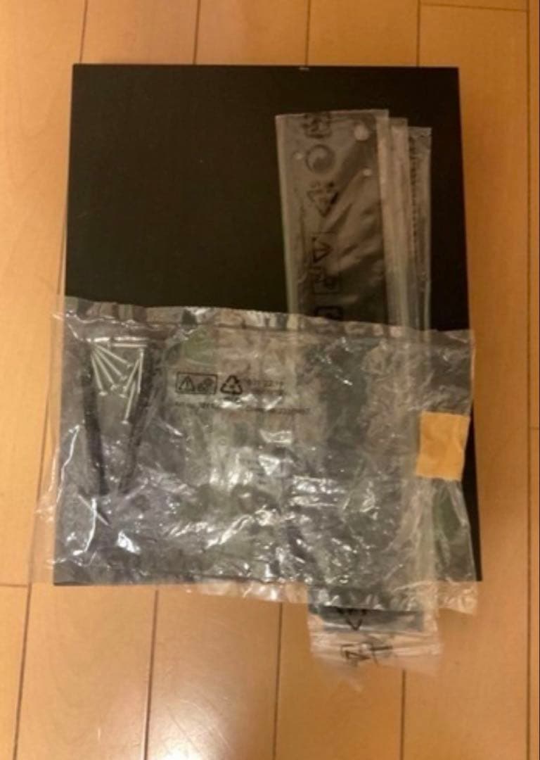 <引き取り限定> IKEA LACK ウォールシェルフユニット ブラックブラウン