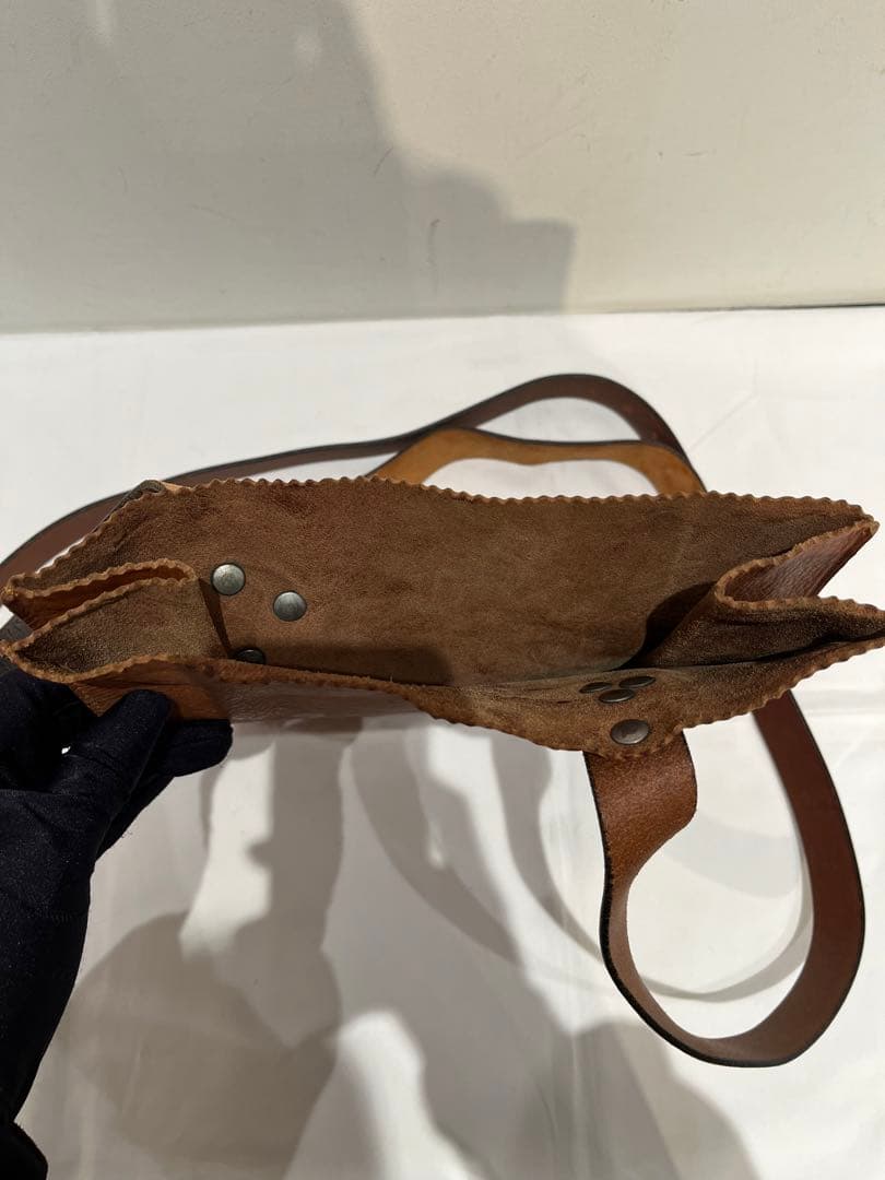 【M3】DSQUARED2 ディースクエアード ショルダーバッグ 本革 レザー