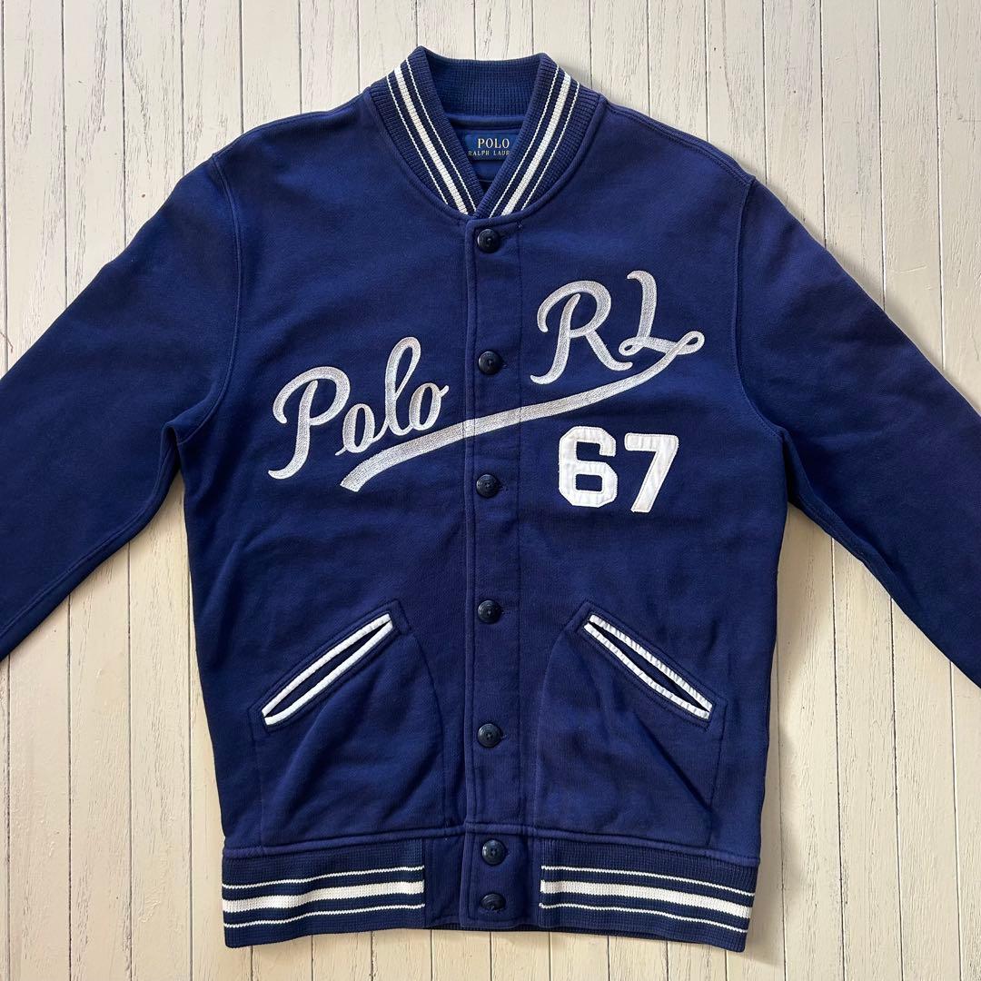 美品 Polo by Ralph Lauren スウェットスタジャン 現行