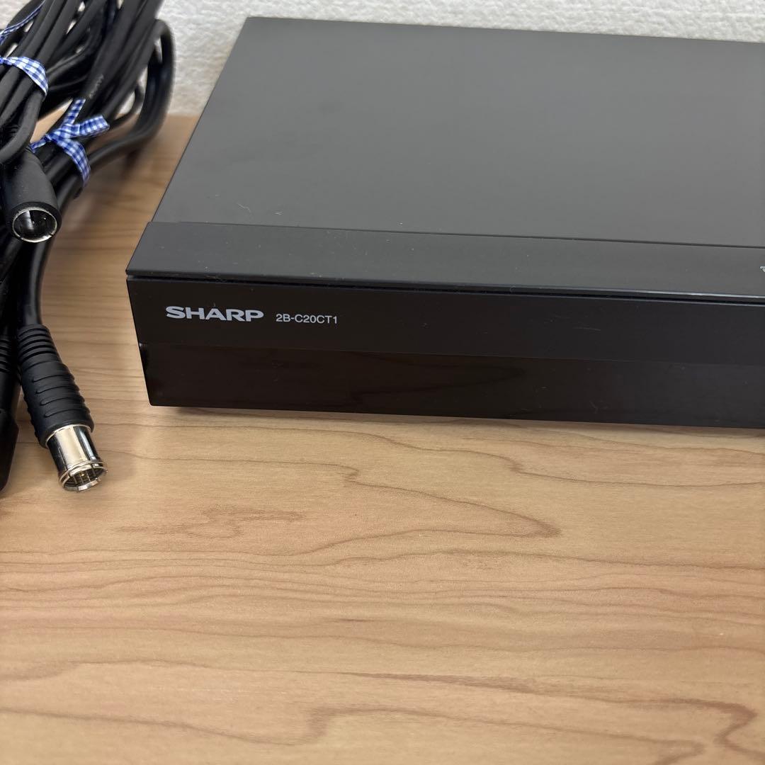 AQUOS SHARP ブルーレイレコーダー 2B-C20CT1