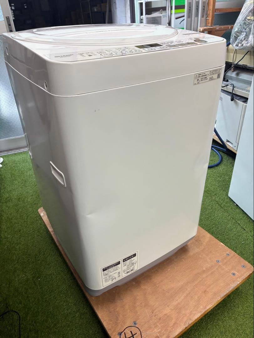 SHARP　ES-KS70V　7.0KG　2019年製　洗濯機　大きめ