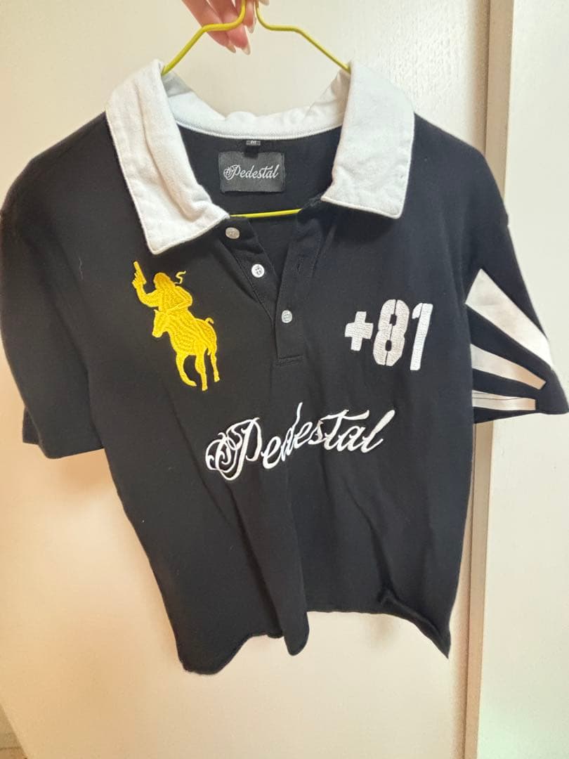 トップス Pedestal polo tee jellyyabashi flexwitme