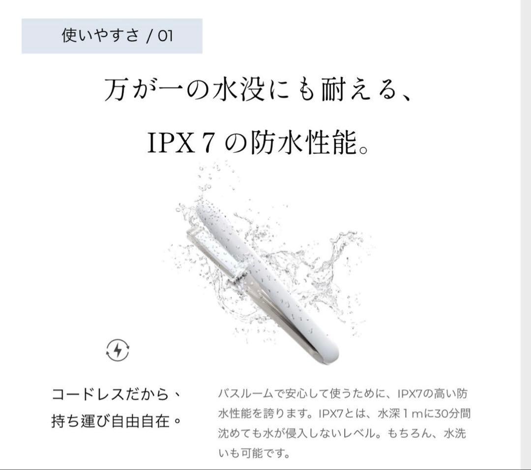 CARE PRO DEEPケアプロディープホームケア超音波トリートメントアイロン