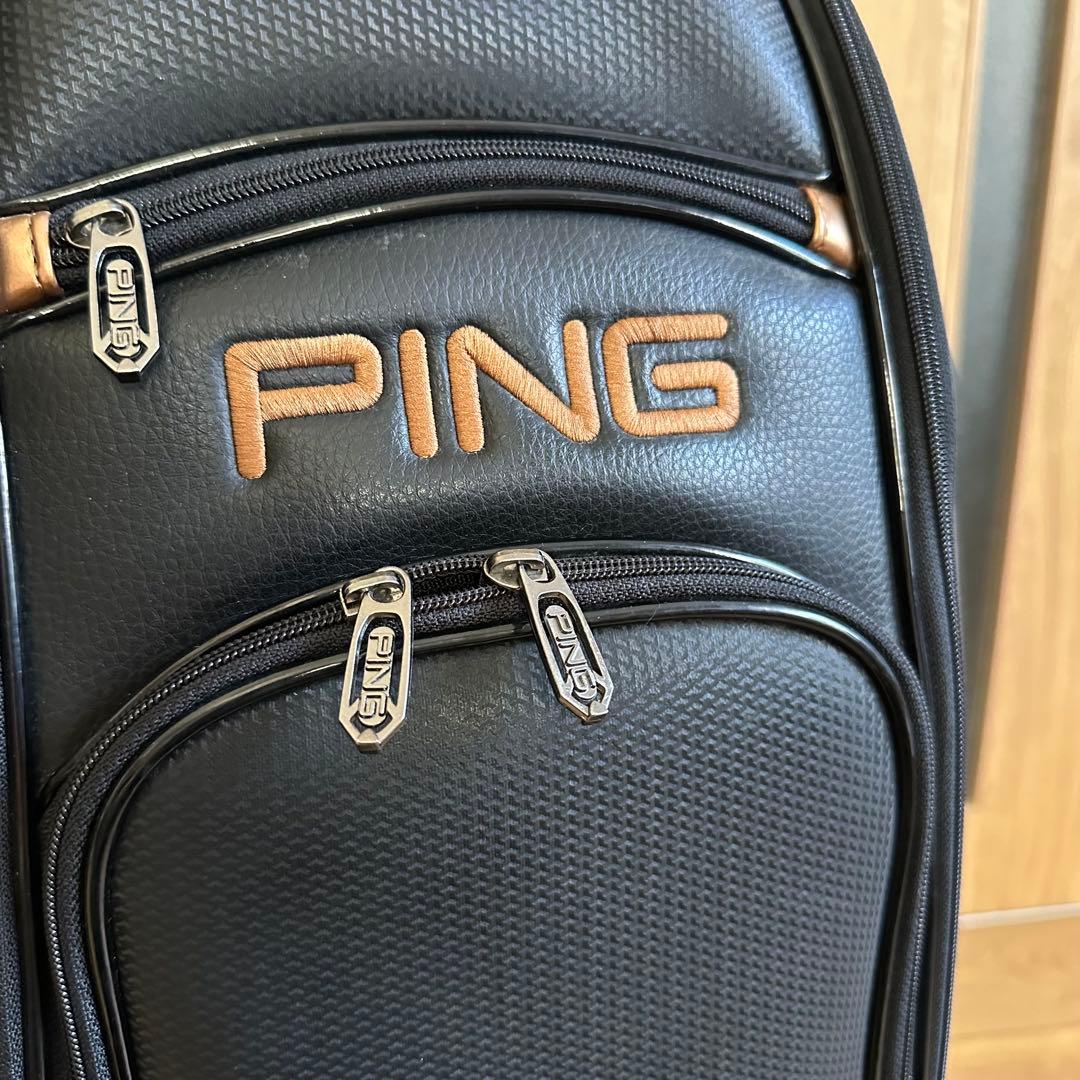 ピン PING PGJ-CBLT18 キャディバッグ ブラック カッパー