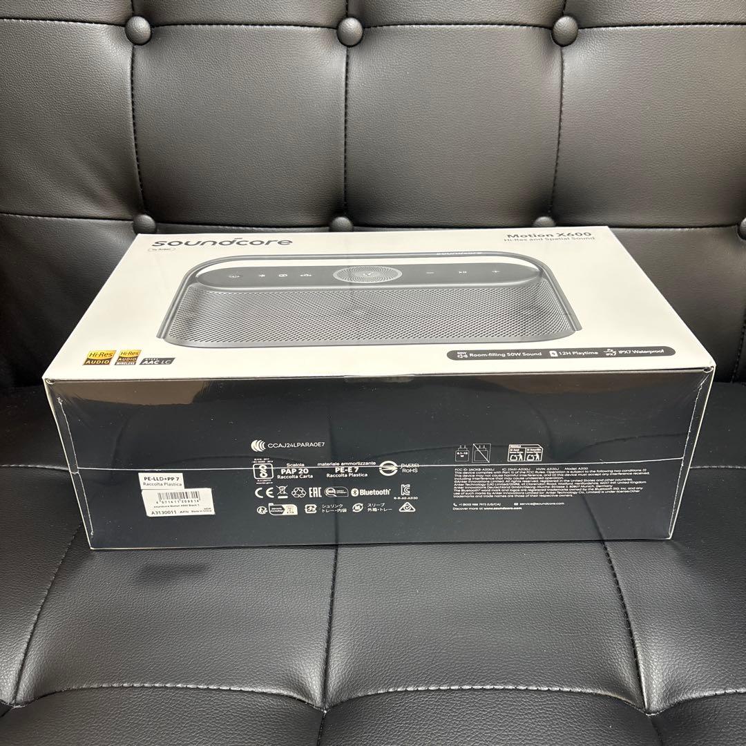 【新品未開封】Anker ワイヤレススピーカー motion x600