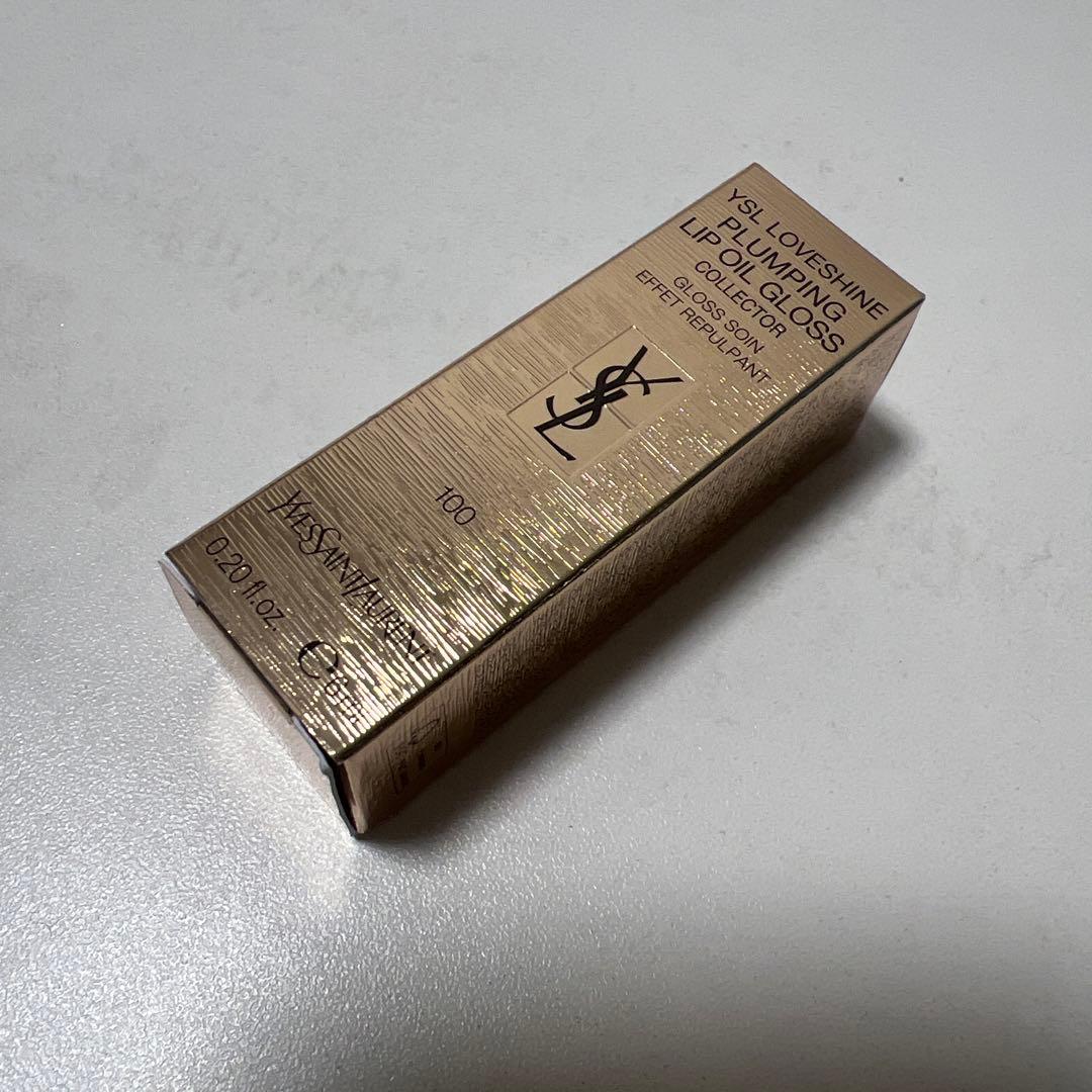 [新品未使用]YSL ラブシャイングロスプランパー100