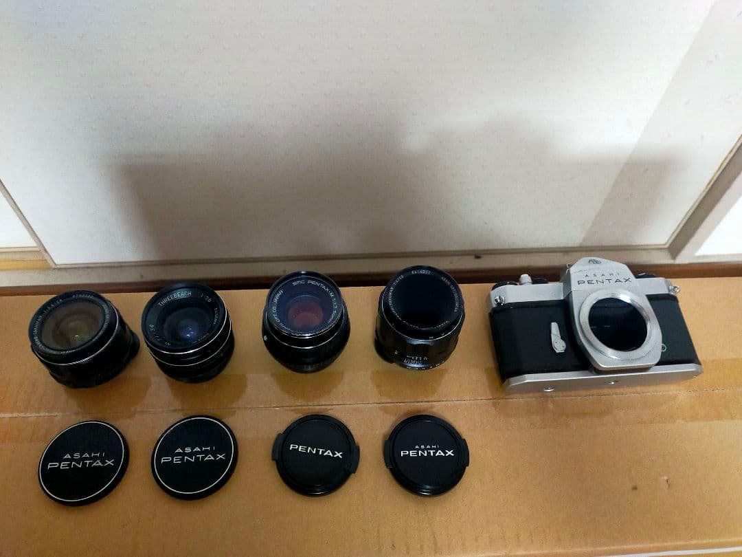 ASAHI PENTAX SL 35mmカメラ　フルセット