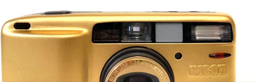 【完動品 美品】RICOH R1S GOLD フィルムカメラ 希少カラー