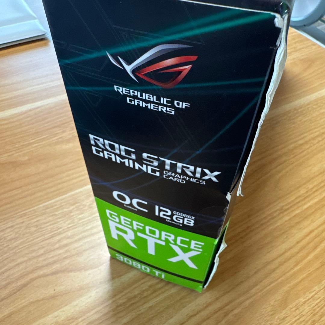 ASUS ROG STRIX GeForce RTX 3080 Ti未開封品