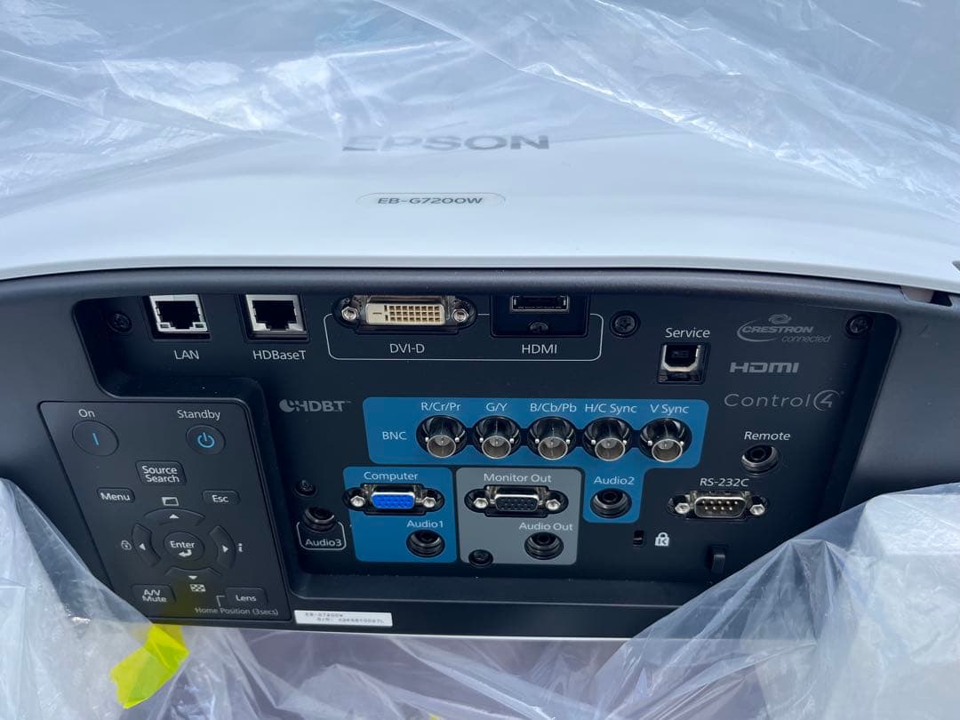 【使用☆0時間】 Epson EB-G7200W高輝度3LCDプロジェクター ①