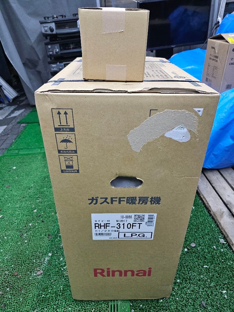 未開封 リンナイ ガスファンヒーター RHF-310FT LPG