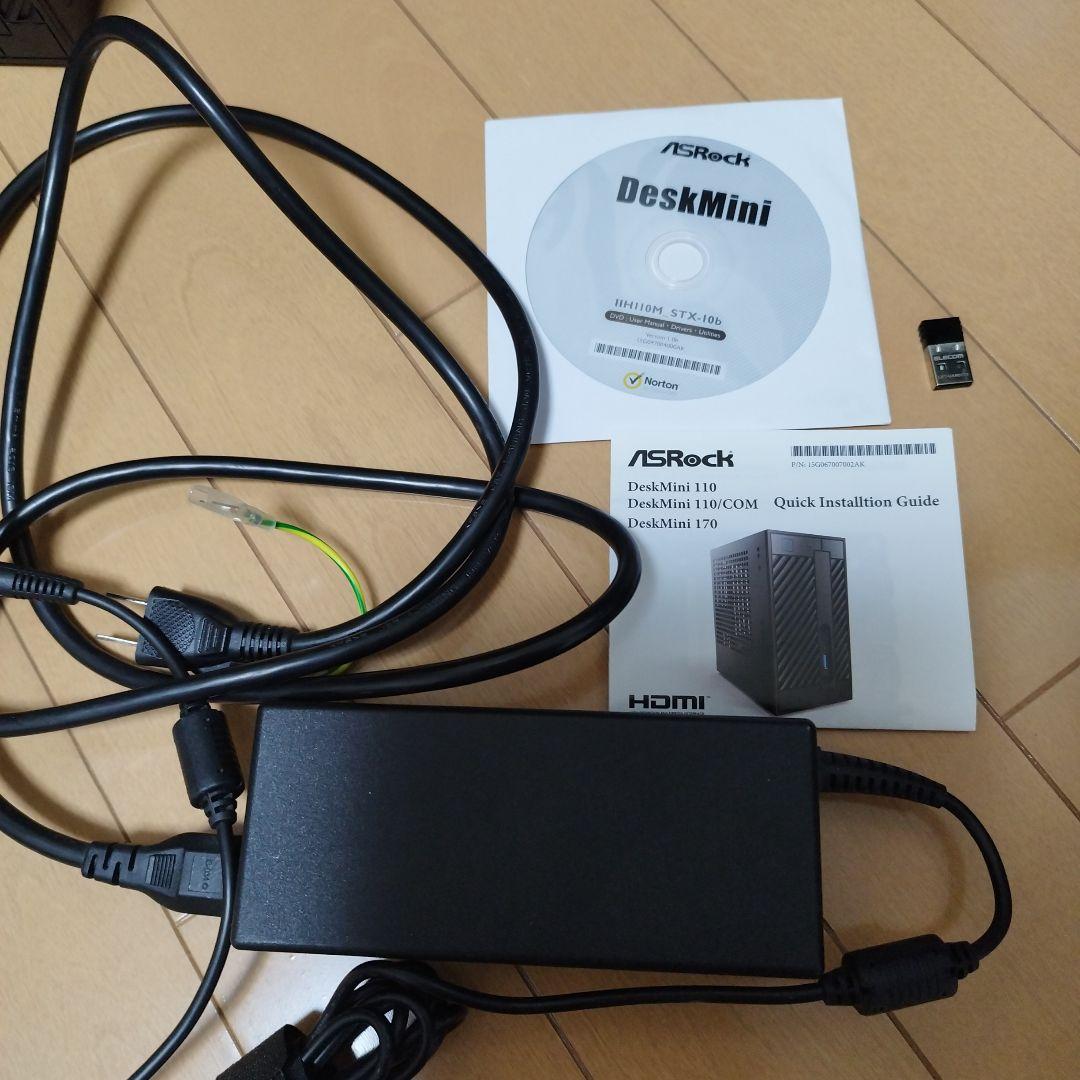 【ジャンク】ASRock DeskMini 110 ミニPC 本体