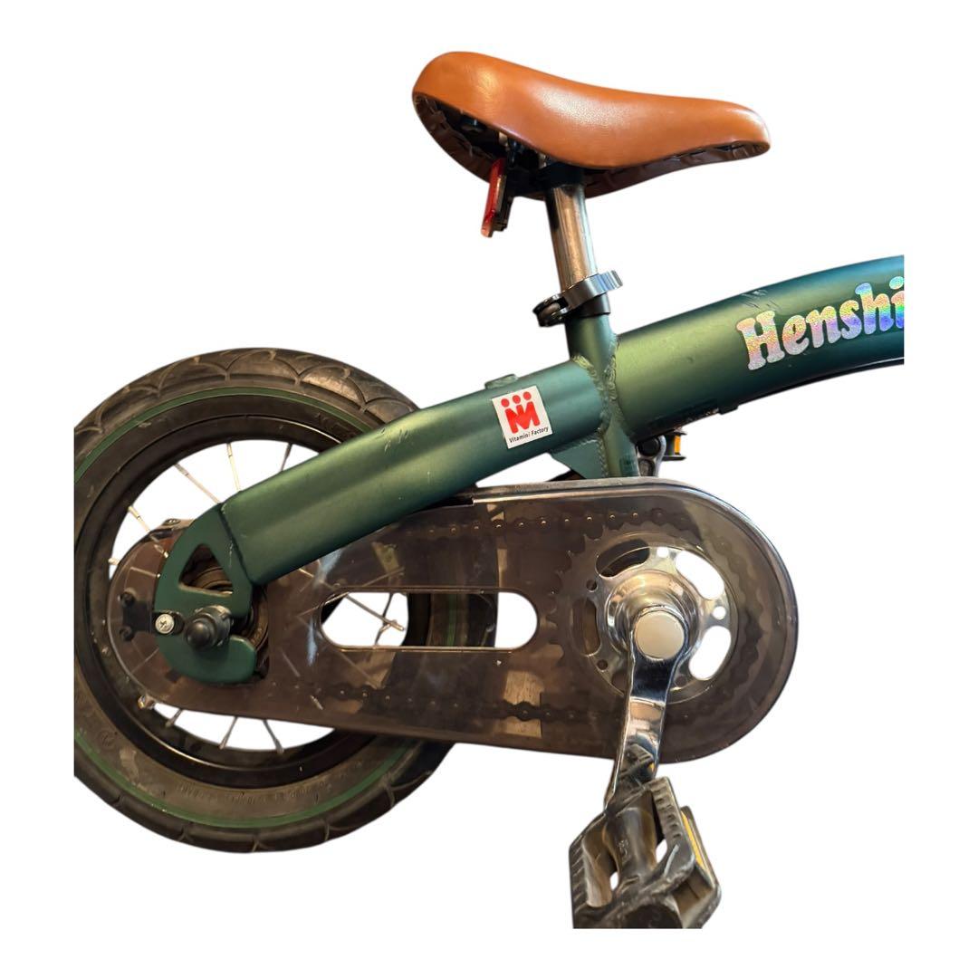 【美品】Henshin Bike へんしんバイク 12インチ レッド　緑　カーキ