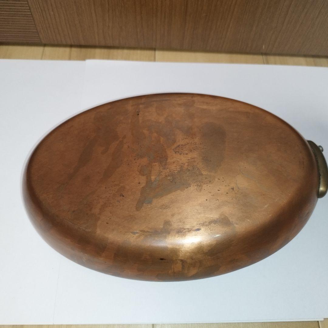 Mauviel オーバルパン 30cm 銅 片手鍋 フライパン フランス製