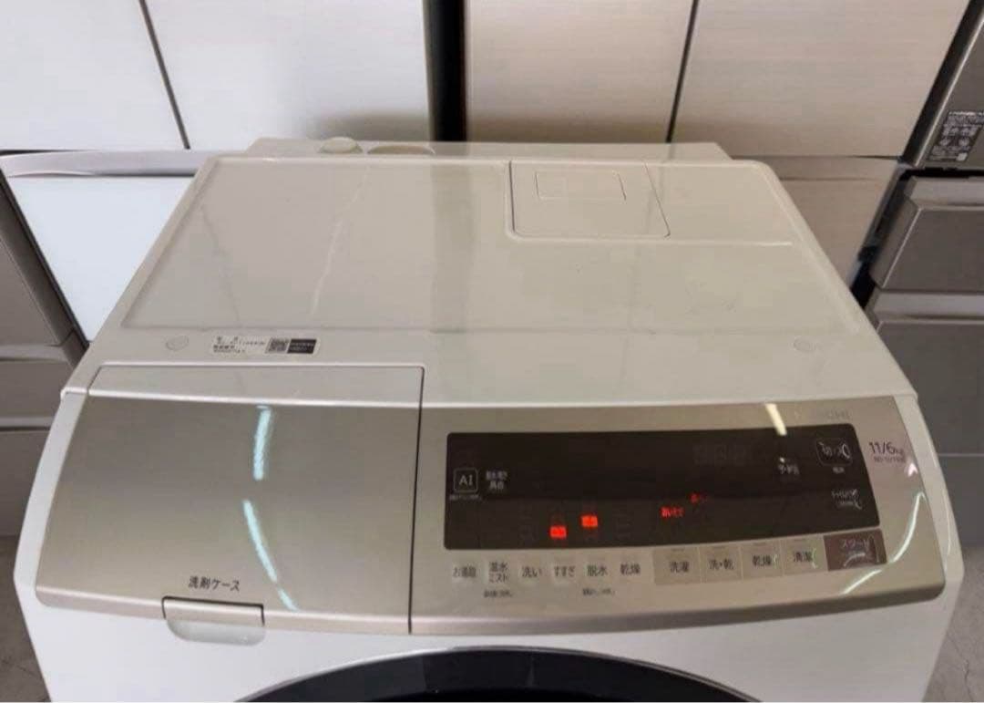 2019年式 11kg 6kg HITACHIドラム式洗濯機BD-SV110ER