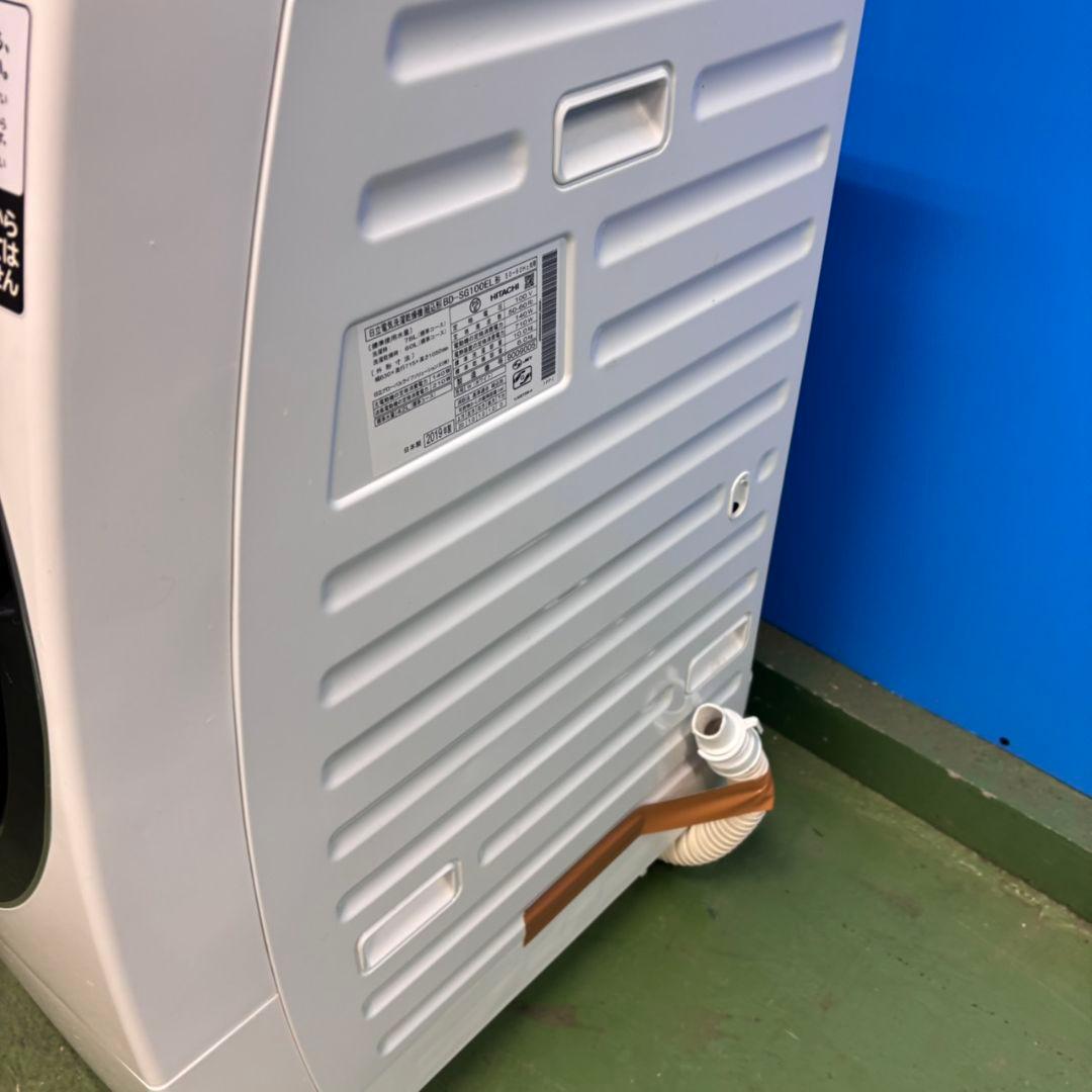 600 日立　ドラム式洗濯機　乾燥付き　左開き　10/6キロ　ビッグドラム