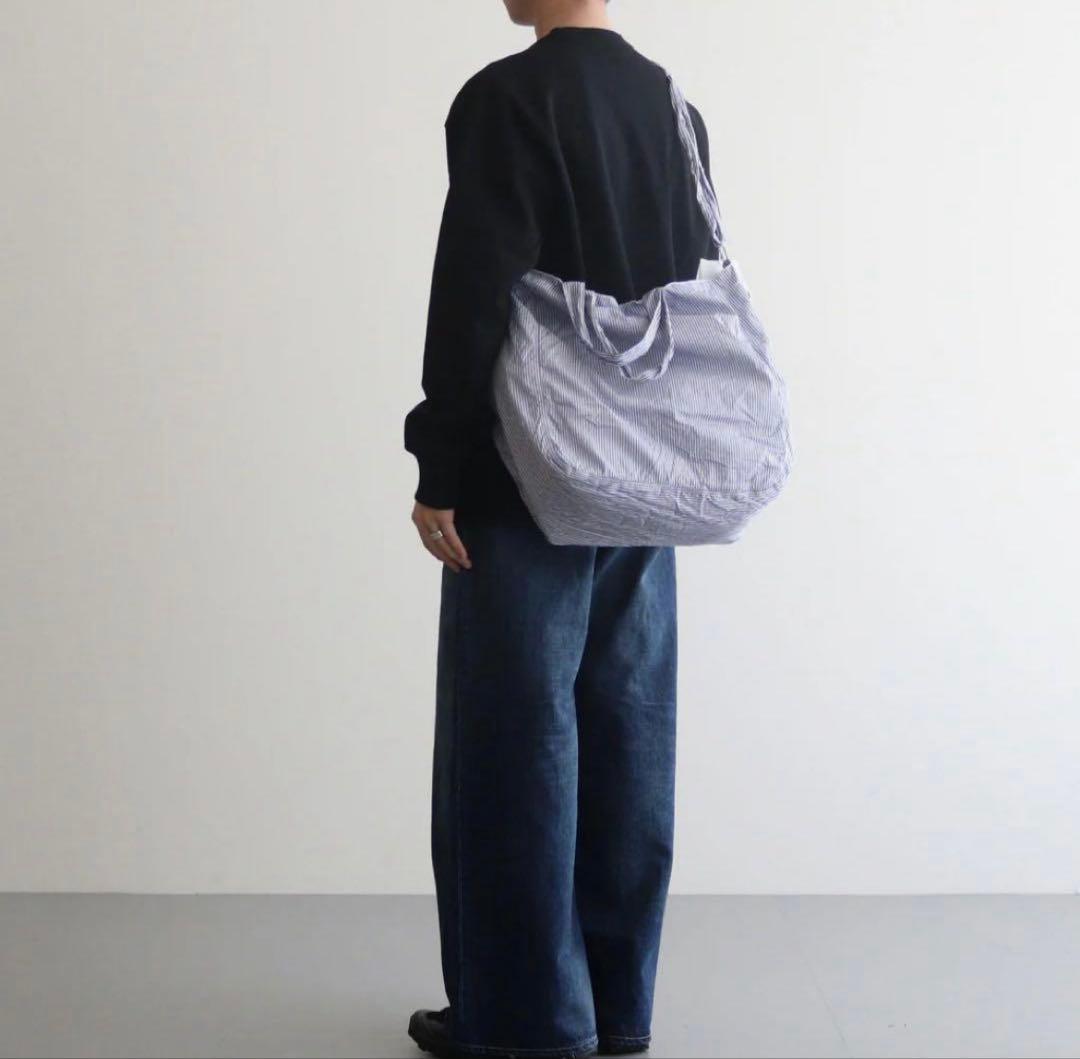 コムデギャルソンオム ストライプショルダーバッグ 2way トートバッグ