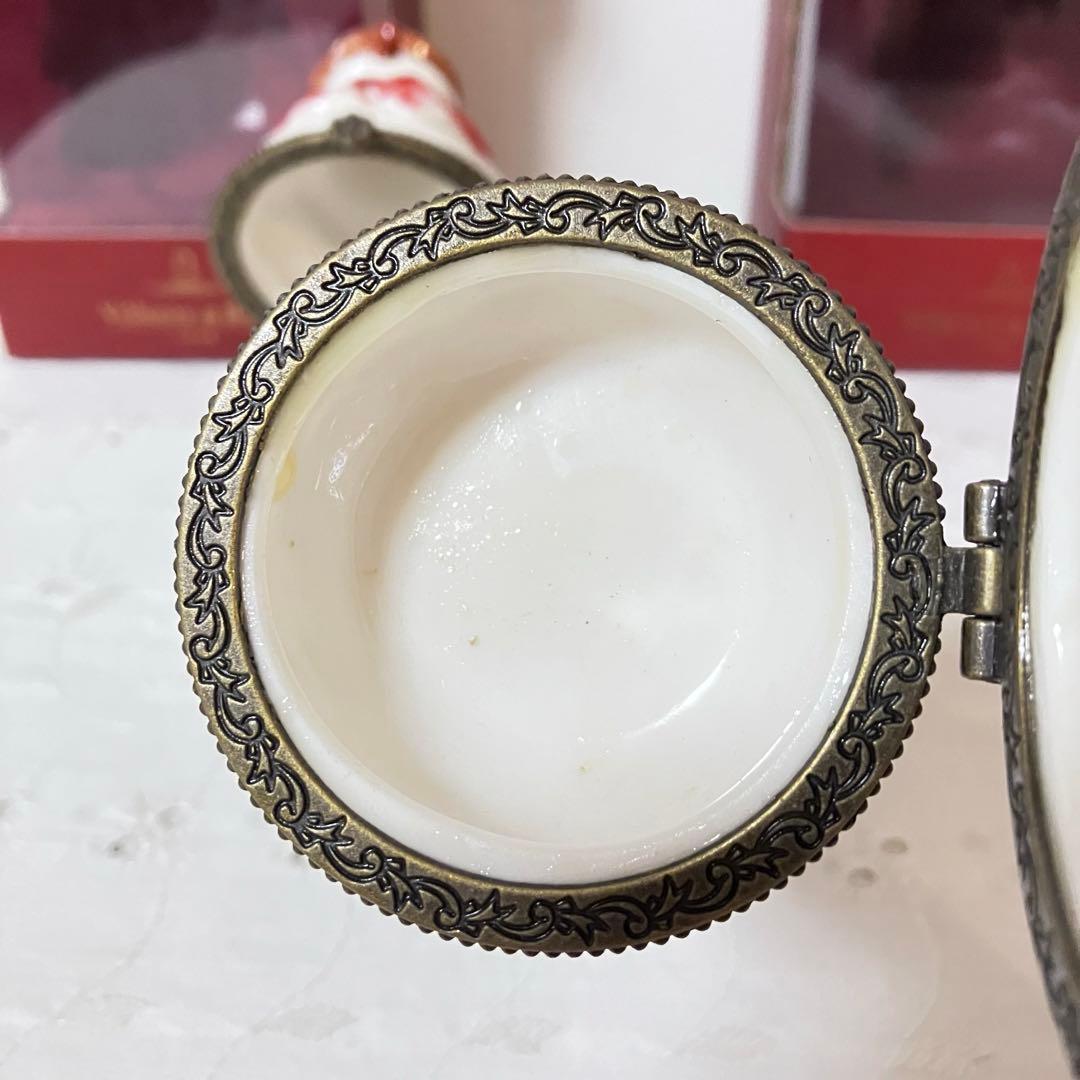 ビレロイ&ボッホ スノーマン 雪だるま 小物入れ トリンケットボックス