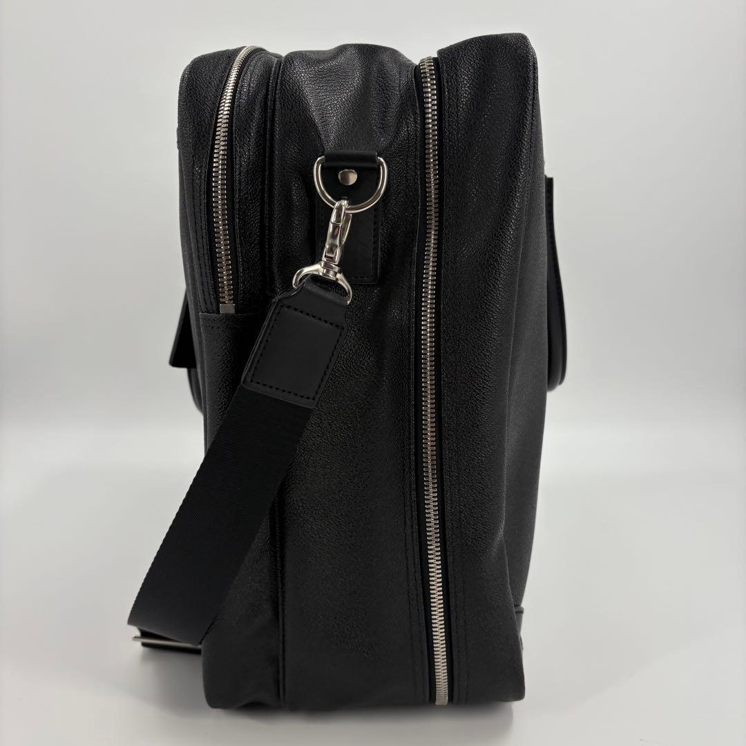 美品　2wayユナイテッドアローズ ブリーフケース ビジネス 黒 大容量　763