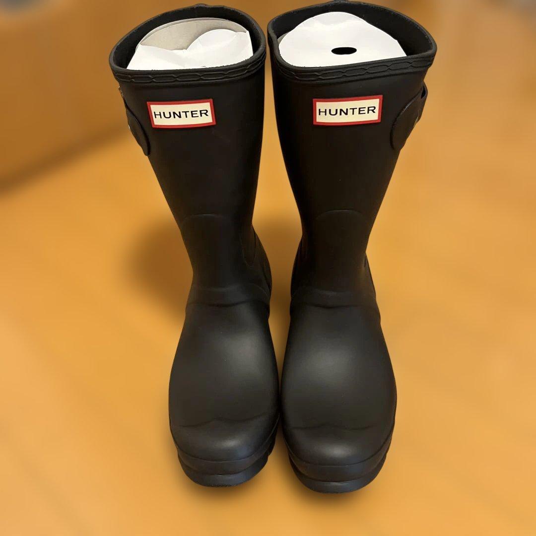 新品未使用 Hunter レインブーツ ブラック※値下げしました