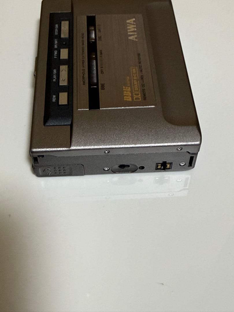 AIWA HS-PX50 シルバーポータブルカセットプレーヤー